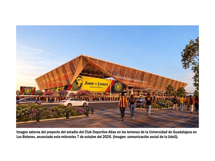 Exigen a UdeG claridad en proyecto de estadio Atlas