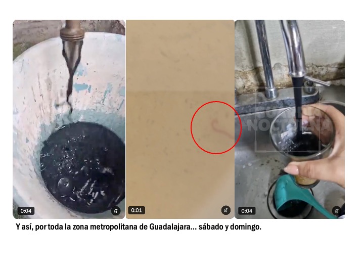 Fin de semana de emergencia sanitaria por agua insalubre en Guadalajara